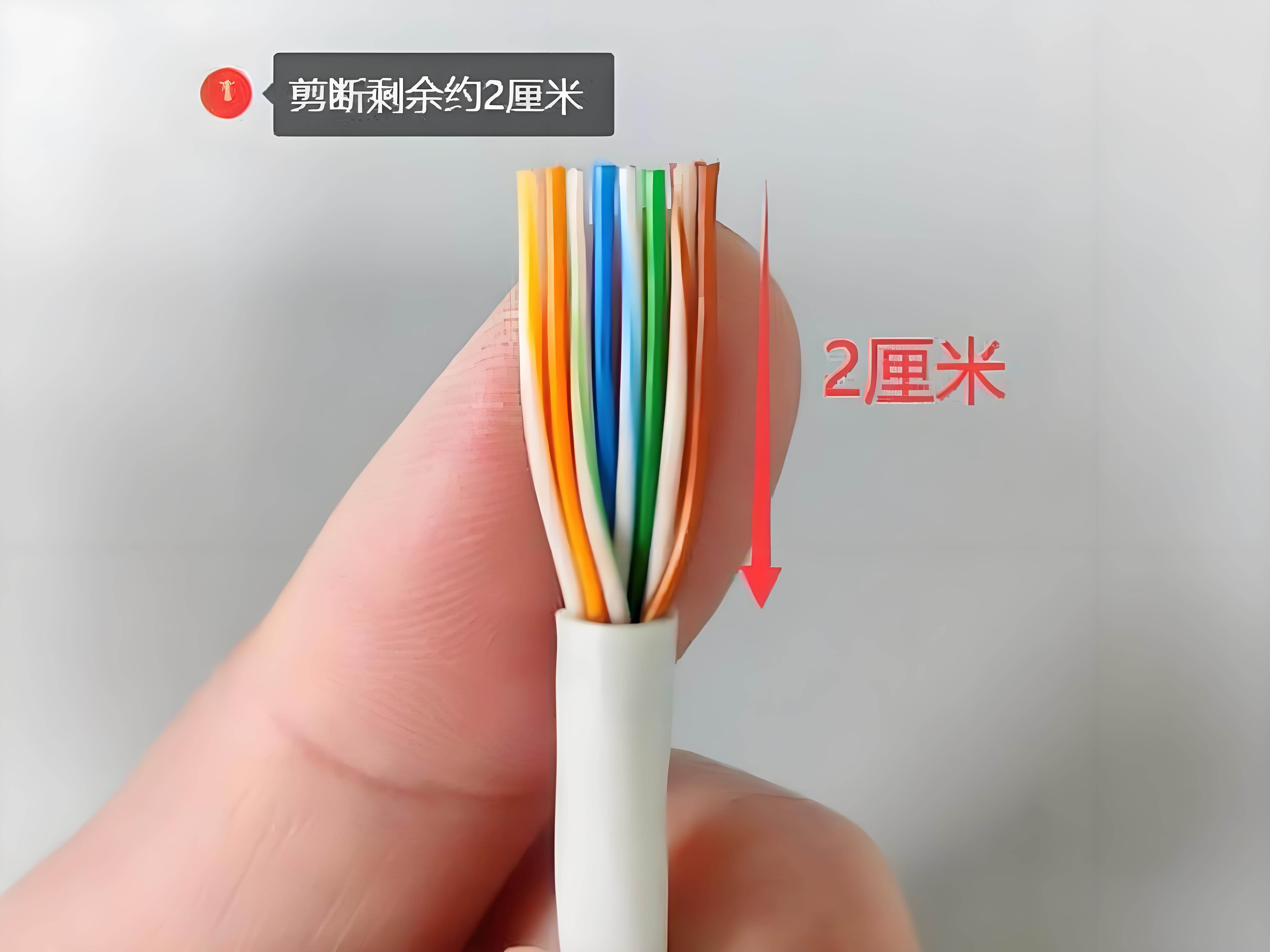 剪线示意图
